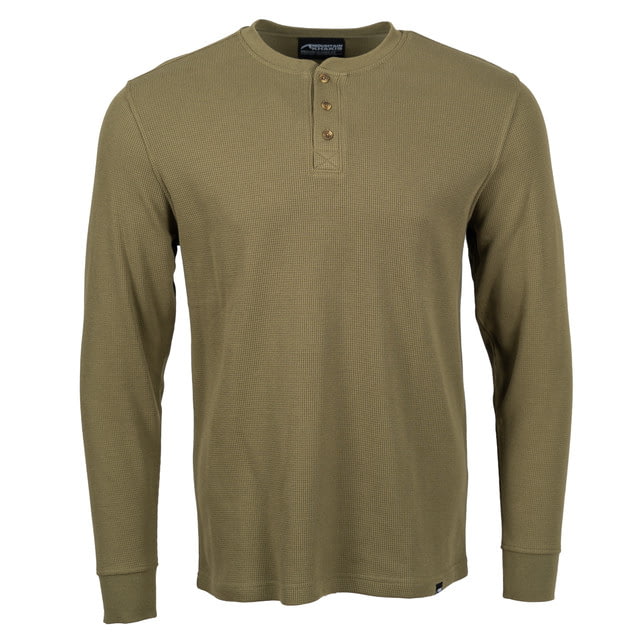 Mountain Khakis Axe Thermal Henley Classic Fit - Men's Forest Moss XL  MOSSXL