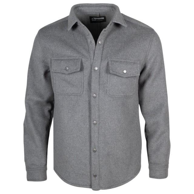 Mountain Khakis Dover Wool Shirtjac Classic Fit - Men's Heather Grey XL  GREYXL