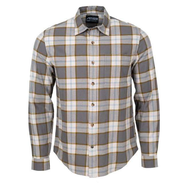 Mountain Khakis Homestead Long Sleeve Flannel Classic Fit - Men's Gunmetal S