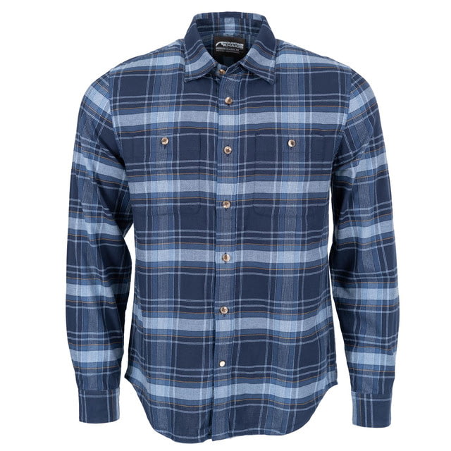 Mountain Khakis Nebo Long Sleeve Woven Shirt Classic Fit - Men's Crater Navy S  NAVYS