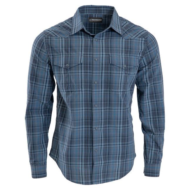 Mountain Khakis Rodeo Long Sleeve Woven Shirt Classic Fit - Men's Blue Ridge XL  RIDGEXL