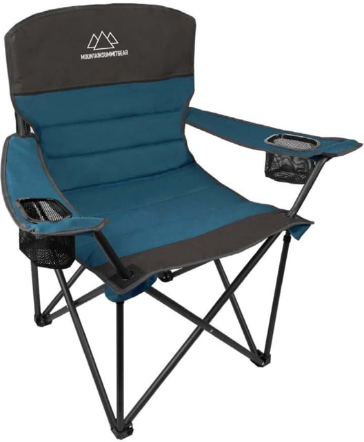 Mountain Summit Gear Quilted Chair Blue