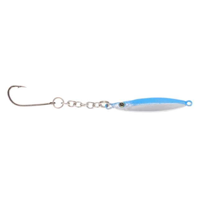 Mr. Crappie Chick'n Chain Spoon Blue Ice 1/4 oz