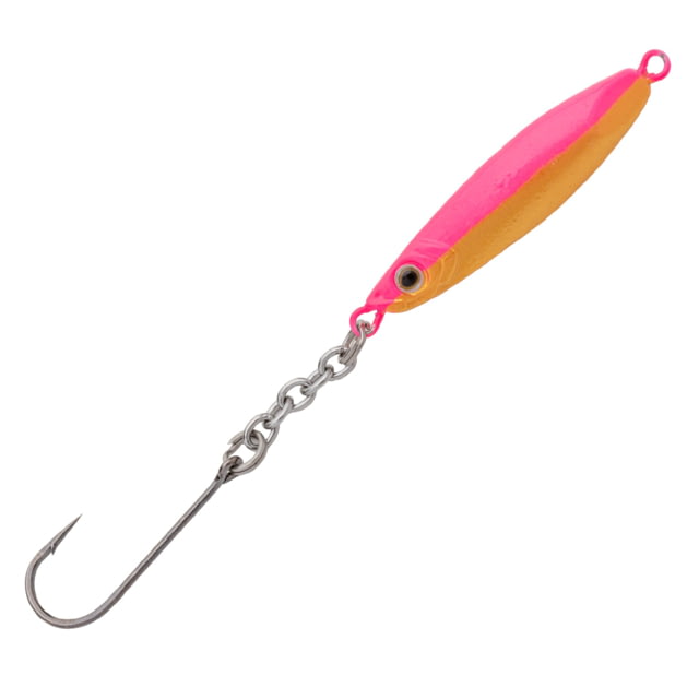 Mr. Crappie Chick'n Chain Spoon Gold-Hot Pink 1/4 oz