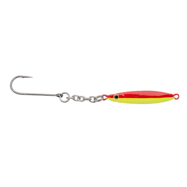 Mr. Crappie Chick'n Chain Spoon Red Chartreuse 1/4 oz