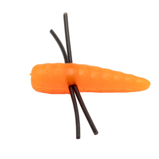 Mr. Crappie Maxie Waxie Soft Bait Orange Tuxedo 0.75in