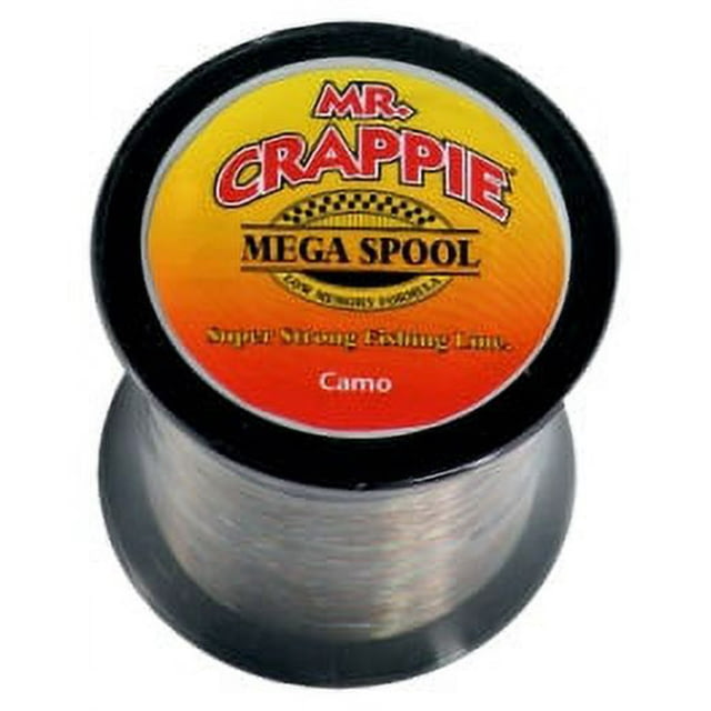 Mr. Crappie Mega Spools Camo 8 lb
