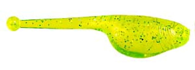 Mr. Crappie Shadpole Soft Bait Chartreuse Shiner 2in