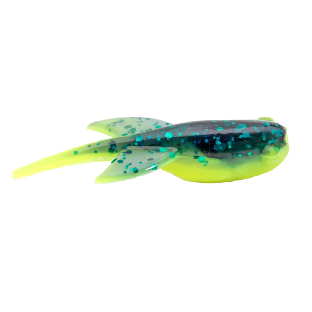 Mr. Crappie Sugar Glider Soft Bait Junebug Chartreuse 1.5in