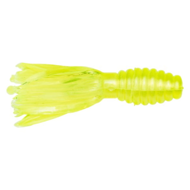 Mr. Crappie Thunder Soft Bait Hot Chartreuse 1 3/4in
