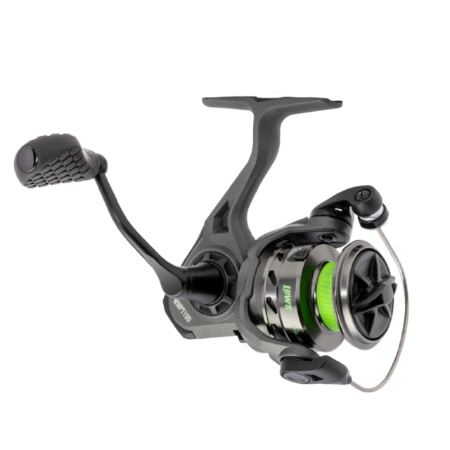 Mr. Crappie Wally Marshall Pro Target Spinning Reel 100 SZ Reel 10+1 Bearings 5.2-1 Ratio Tanso Tech Frame Carbon Fiber Drag Interchangeable Retrieve