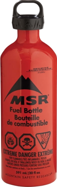 MSR Fuel Bottle 20 oz Red