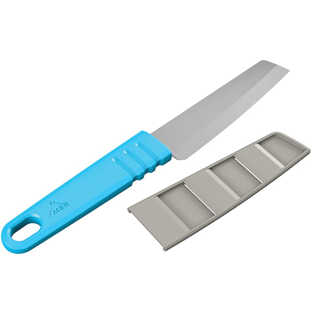 Msr MSR Alpine Kitchen Knife 4.5in Stainless Steel Nylon Blue