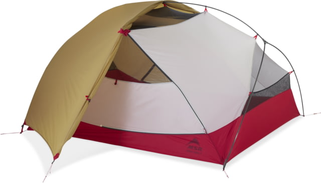 MSR Hubba Hubba 3-Person Backpacking Tent Sahara