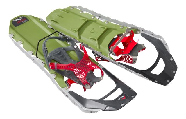 MSR Revo Ascent Snowshoes – Men’s Olive 25in