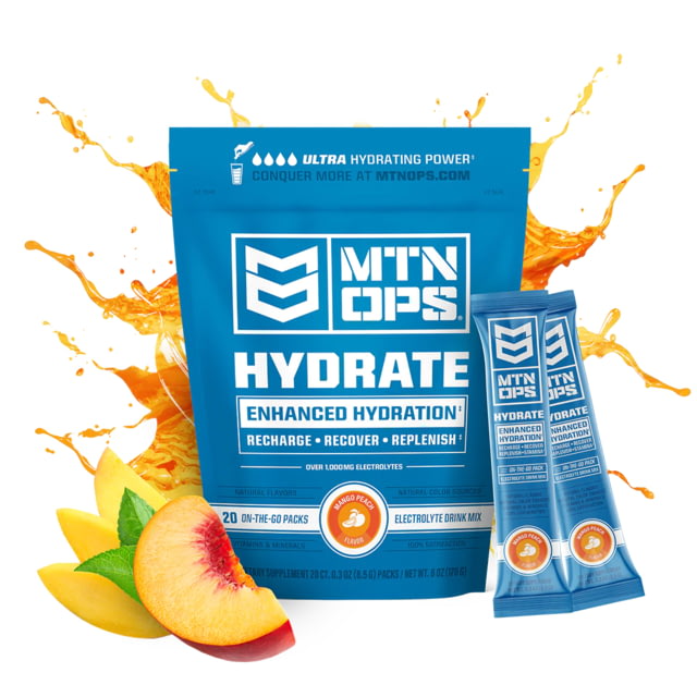 MTN OPS Hydrate Mango Peach Drink Mix 1.000MG