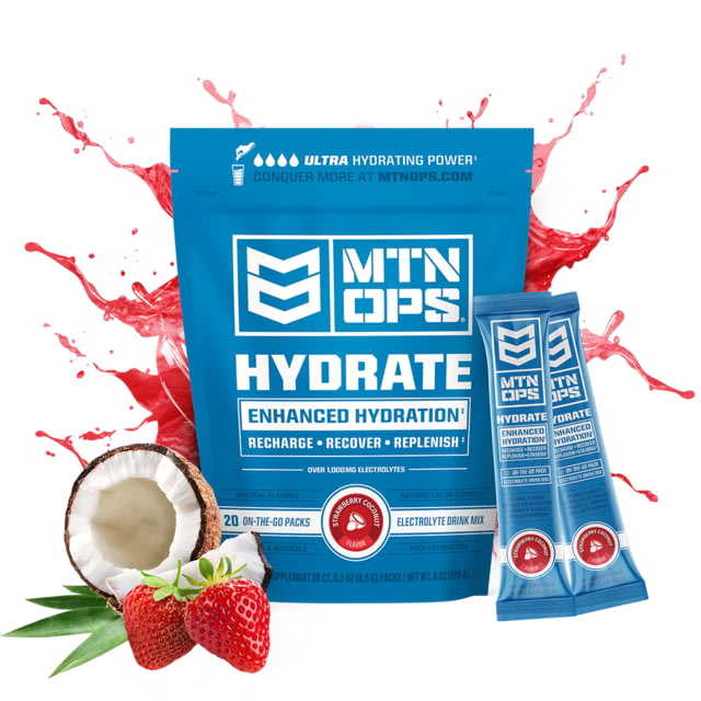 MTN OPS Hydrate Strawberry Coconut Drink Mix 1.000MG