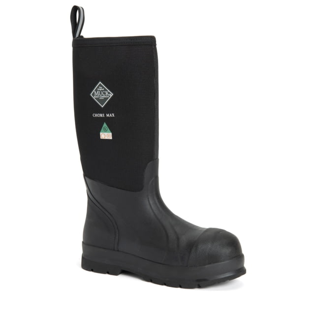 Muck Boots Chore Max Tall CSA Spandura Comp Toe Boots - Men's Black 7