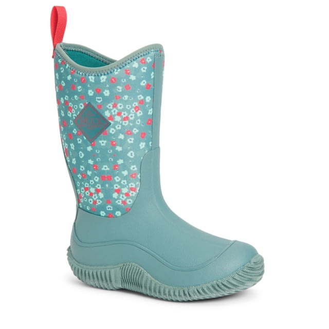 Muck Boots Hale Rubber Boots - Youth Trooper/Winter Floral 5