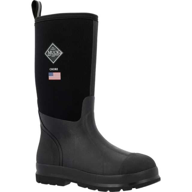 Muck Boots Chore Classic Soft Toe Boots - Men's Black Charcoal Grey 11 CHHUS00 11M