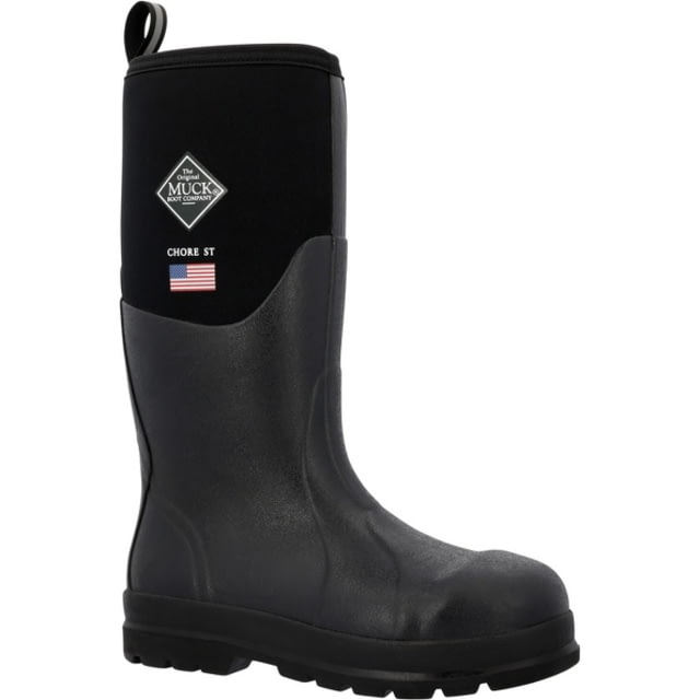 Muck Boots Chore Classic Steel Toe Boots - Men's Black Charcoal Grey 15 CHSUS00 15M