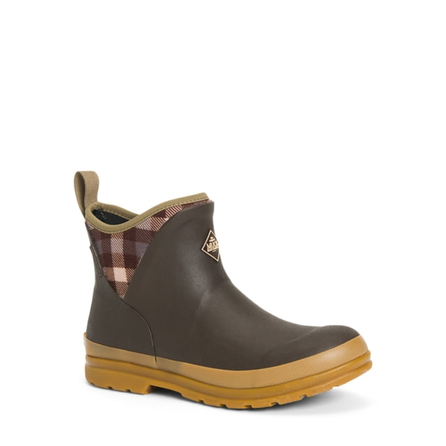 Muck Boots Originals Ankle Boot - Women's Brown/Plaid/Gum 11