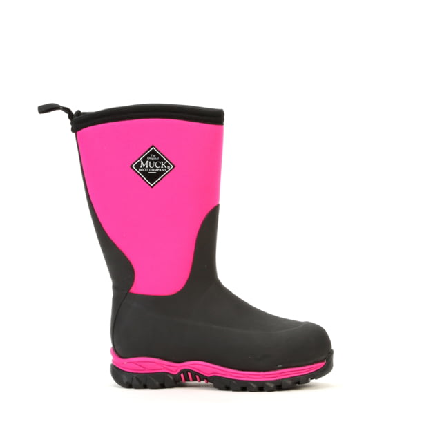 Muck Boots Rugged II Outdoor Performance Boots - Kid's Pink/Black 13