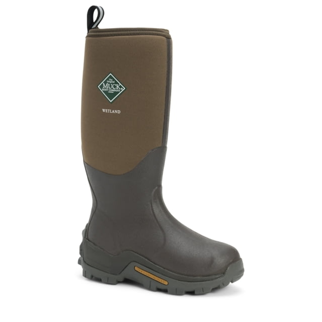 Muck Boots Men's Wetland Boot Premium Field Boot Tan/Bark 12