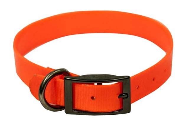 Mud River Fireflex Dog Collar Blaze Orange 13in-17in