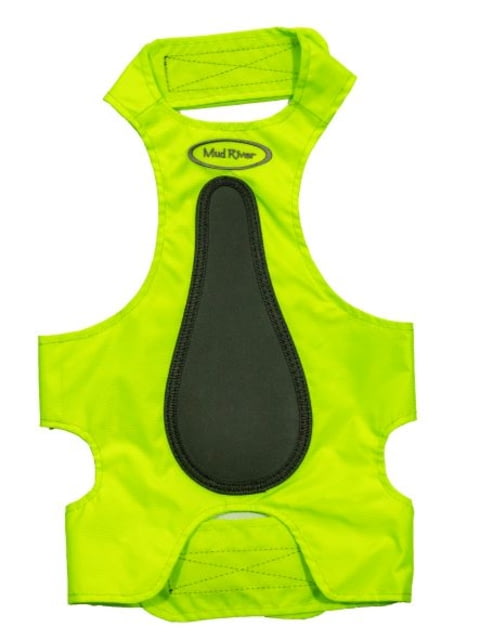 Mud River Improved Chest Protector Neon Green Small 20-35 lbs