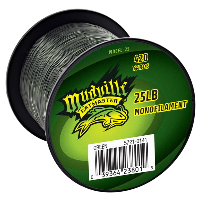 Mudville Catmaster Freshwater Mono 25Lb 420Yds Line