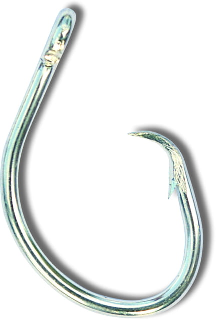 Mustad Classic Circle Hook Curved In Point 2X Strong Ringed Eye Duratin Size 13/0 2 per Pack