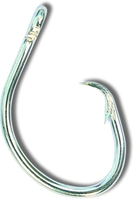 Mustad Classic Circle Hook Curved In Point 2X Strong Ringed Eye Duratin Size 16/0 100 per Pack