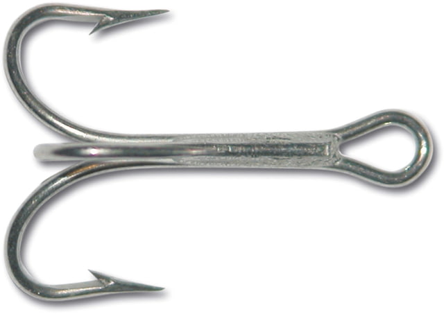 Mustad Mustad Classic Treble Hook Standard Shank Ringed Eye Duratin Size 7/0 25 per Pack