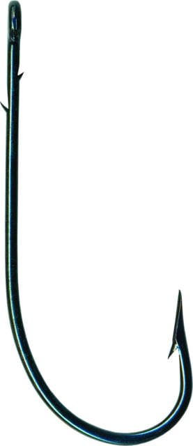 Mustad Classic Worm Hook Knife Edge Point 2 Sliced Shank Sproat Bend Ringed Eye Blue Size 3/0 8 per Pack