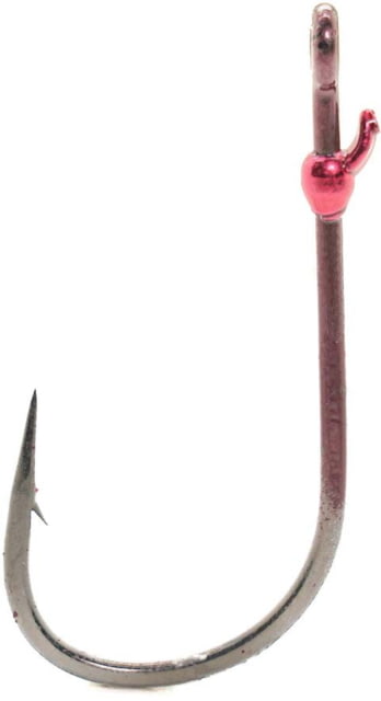 Mustad Mustad Grip-Pin Max Soft Plastics Hook 3X Strong Forged Black Nickel 0/2 4 per Pack