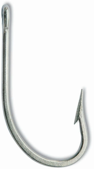 Mustad Sea Demon Big Game Hook Forged Knife Edge Point Ringed Eye Duratin Size 16/0 10 per Pack