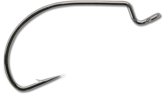 Mustad Ultrapoint Big-Mouth Tube Bait Hook Needle Point Extra Wide Gap Black Nickel Size 3/0 5 per Pack