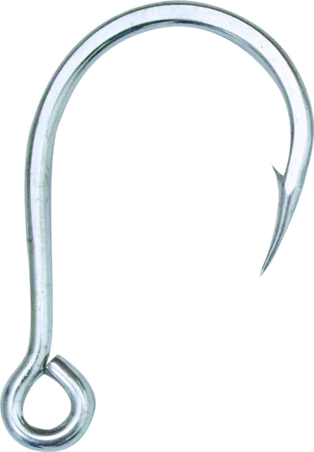 Mustad UltraPoint Kaiju Single Hook Needle Point Extra Wide Gap Inline Eye Duratin Size 1/0 5 per Pack