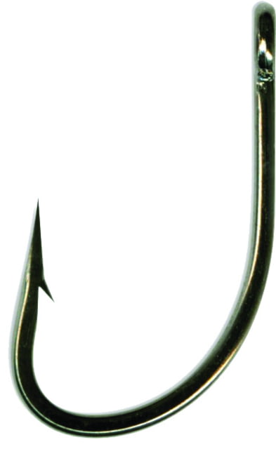 Mustad UltraPoint Live Bait Hook Needle Point 3X Short Shank O'Shaughnessy Ringed Eye Black Nickel Size 1/0 6 per Pack