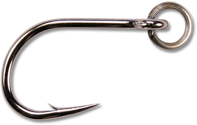 Mustad UltraPoint Ringed Live Bait Hook Needle Point O'Shaughnessy 3X Strong Black Nickel Size 1/0 7 per Pack