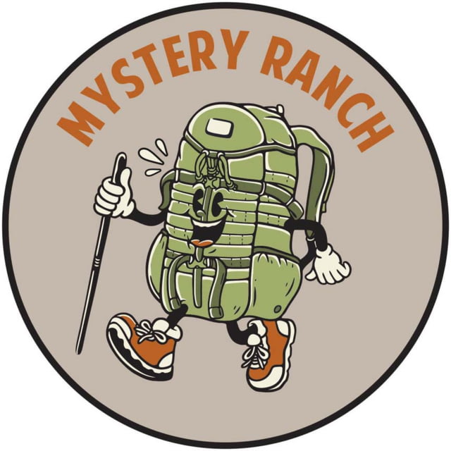 Mystery Ranch Let's Go Hike Patch Multicolor One Size