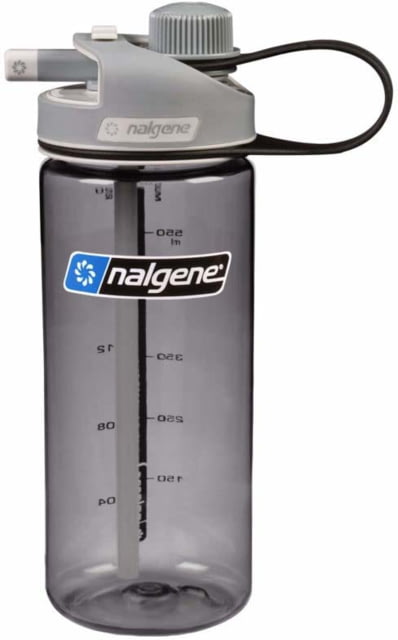 Nalgene Multi-Drink Bottle 20 oz Gray 20oz