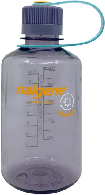 Nalgene Narrow Mouth 1 Pint Sustain Water Bottle 16 oz Aubergine