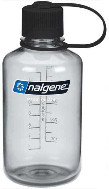 Nalgene Narrow Mouth Bottle 16oz Gray 16oz