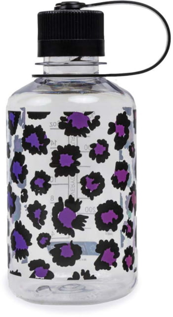 Nalgene Narrow Mouth Bottle 16oz Rainbow Cheetah 16oz