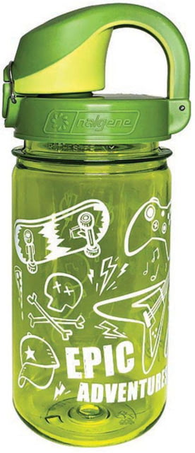 Nalgene On-The-Fly Kids Sustain Bottle w/Graphic 12 oz Epic with Sprout Cap 12oz