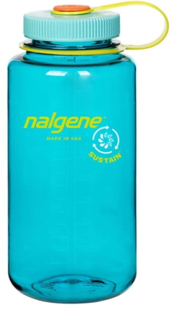 Nalgene Wide Mouth 1 Quart Sustain Water Bottle Cerulean
