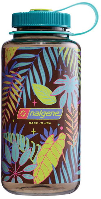 Nalgene Wide Mouth Bottle Sleeve 32 oz Botanical Ferns 32oz