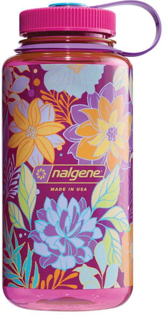 Nalgene Wide Mouth Bottle Sleeve 32 oz Botanical Florals 32oz